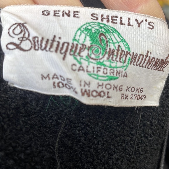 Gene Shelly Vintage 60’s Beaded/Wool gown - Picture 10 of 12